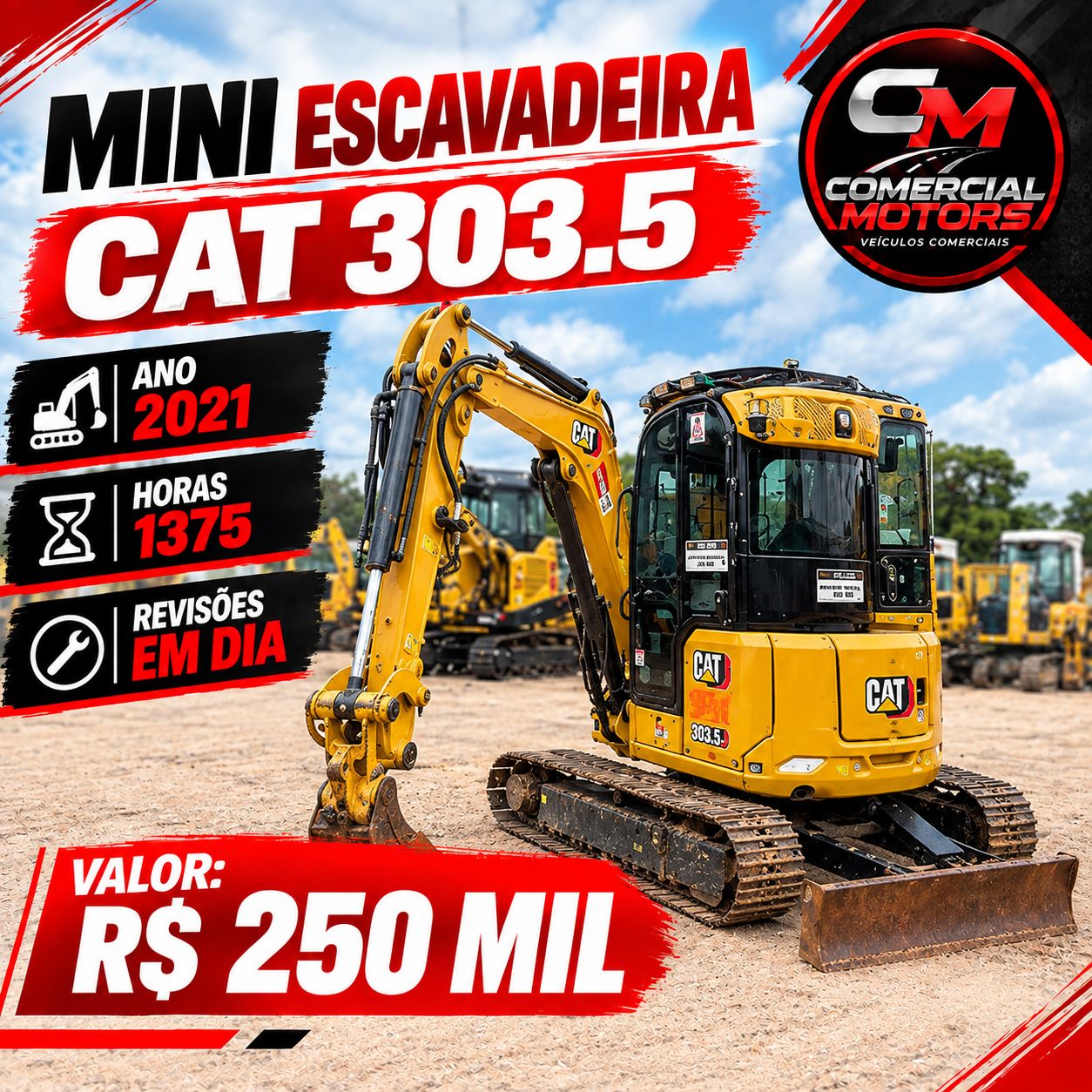 Caterpillar 303.5 2021